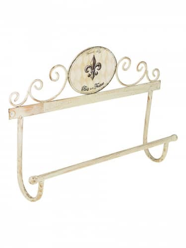 Купить Держатель Gift N Home Французская лилия декоративный для полотенец коллекция 24,5х48 см по низкой цене