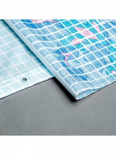 Купить Штора Iddis для ванной комнаты, 200x180 см, полиэстер, B49P218i11 по низкой цене