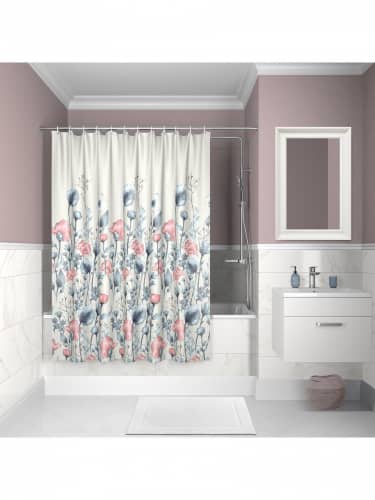 Купить Штора Iddis для ванной комнаты, 200x180 см, полиэстер, D11P218i11 по низкой цене