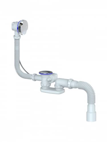 Купить Сифон Unicorn S102 для ванны 40х40/50 по низкой цене