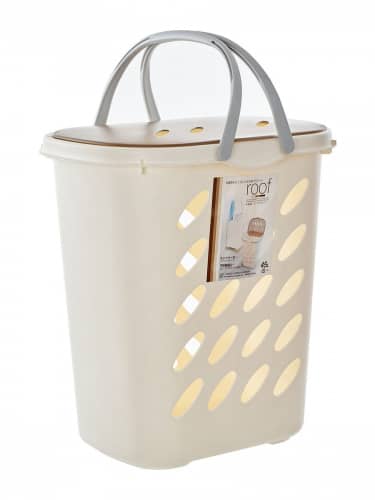 Купить Корзина Sanada для белья со складными ручками и крышкой 45 л 48x35x50,5 см по низкой цене