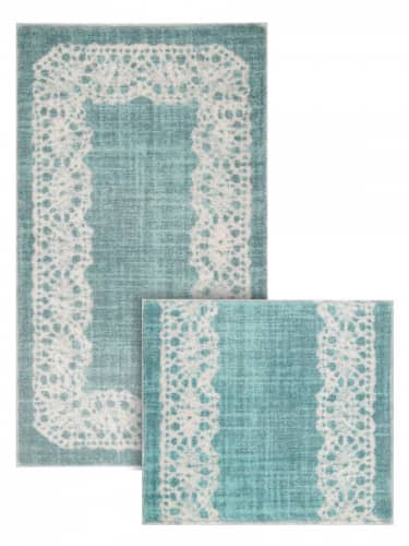 Купить Коврик Confetti для ванной комнаты и туалета противоскользящий набор из 2 шт 57x100, 50x57 см по низкой цене