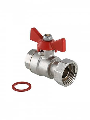 Купить Кран Valtec шаровой с накидной гайкой 1/2 x3/4 по низкой цене