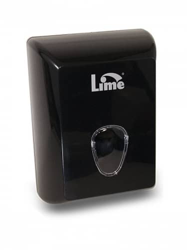 Купить Диспенсер Lime для туалетной бумаги в пачках черный по низкой цене