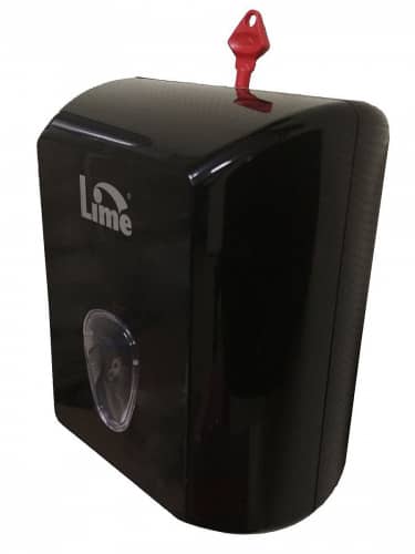 Купить Диспенсер Lime для туалетной бумаги в пачках черный по низкой цене