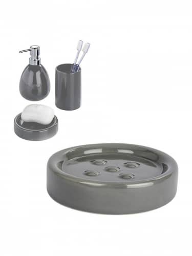 Купить Мыльница Wenko Polaris grey  по низкой цене