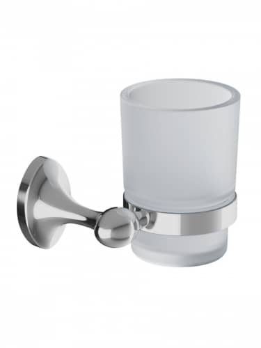 Купить Подстаканник Iddis Male Malssg1i45 одинарный матовое стекло сплав металлов по низкой цене