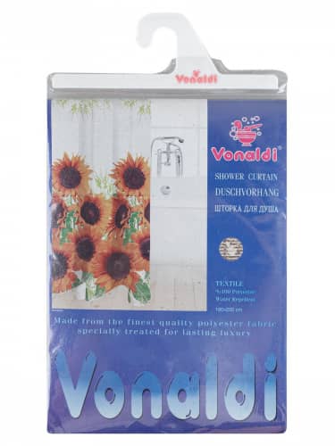 Купить Штора Vonaldi занавес для ванной 180x200 см по низкой цене
