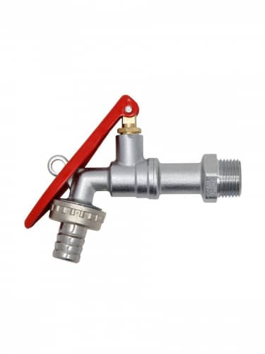 Купить Кран No Name шаровый водоразборный со штуцером под замок 1/2 по низкой цене