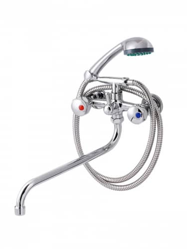 Купить Смеситель Профсан ПСМ-156-К/04 для ванны литой керамика по низкой цене