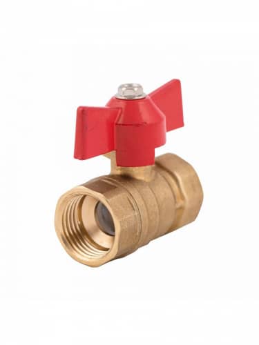 Купить Кран No Name шаровый бант латунь 1/2 по низкой цене