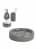 Купить Мыльница Wenko Polaris grey  по низкой цене