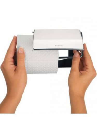 Купить Держатель Brabantia для туалетной бумаги матовый по низкой цене