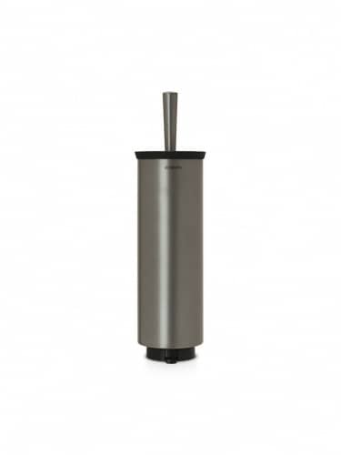 Купить Ёршик Brabantia туалетный с держателем в колбе платиновый по низкой цене