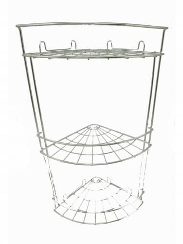 Купить Полка Vetta настенная угловая трёхъярусная по низкой цене