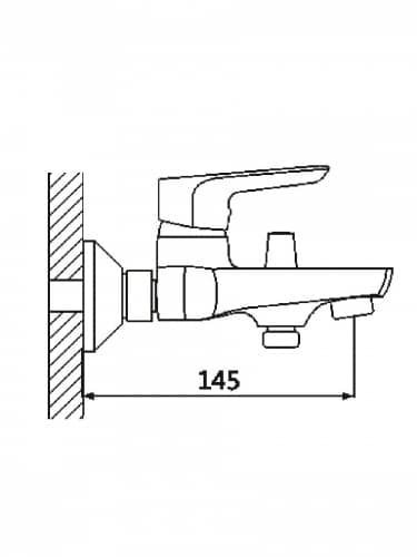 Купить Смеситель Oute для ванны по низкой цене