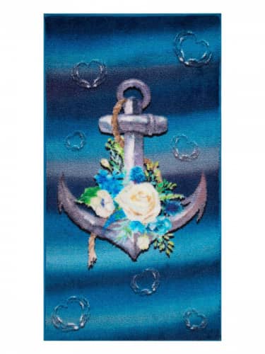 Купить Коврик Confetti противоскользящий для ванной комнаты 57x100 см по низкой цене