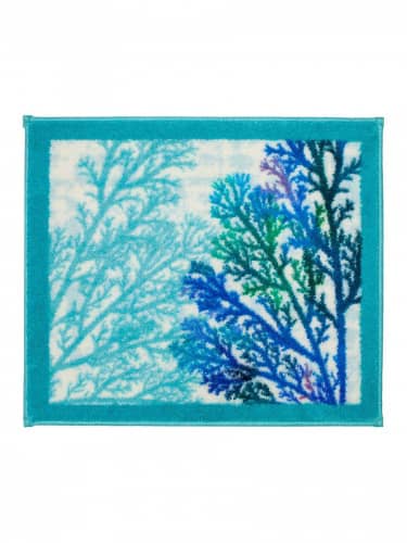 Купить Комплект ComeForte ковриков из 2шт. для в/к CORAL/Кораллы 57x100 и 50x57 Mavi/синий по низкой цене