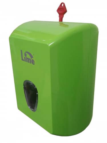 Купить Диспенсер Lime для туалетной бумаги в пачках зеленый по низкой цене