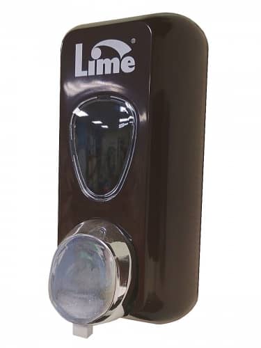 Купить Диспенсер Lime для жидкого мыла-пены коричневый 0.6 л по низкой цене