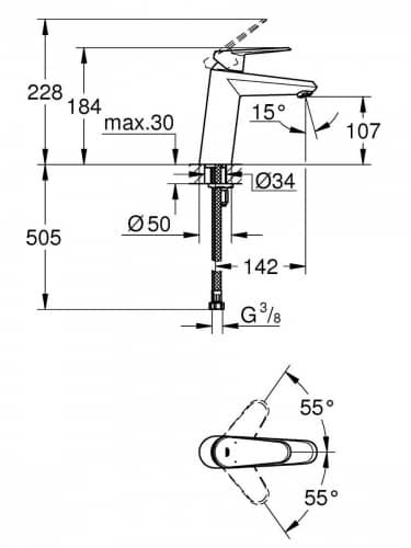 Купить Смеситель Grohe для раковины по низкой цене
