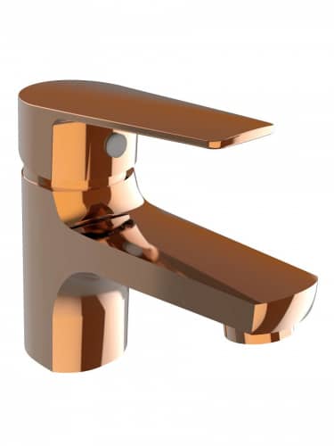 Купить Смеситель Orange Leoni M24-021gold для раковины золотой по низкой цене