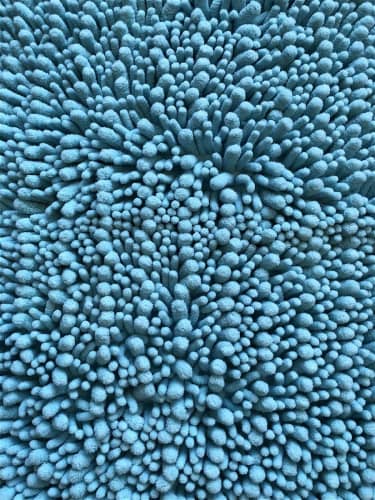 Купить Коврик Swensa для ванной комнаты MOLLE 50х80 см, синий, полиэстер по низкой цене