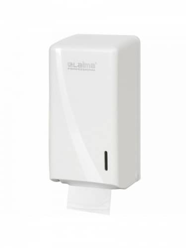 Купить Диспенсер Лайма Система T3 для туалетной бумаги листовой белый пластик по низкой цене