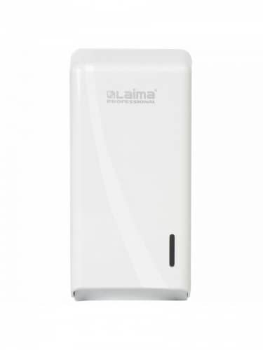 Купить Диспенсер Лайма Система T3 для туалетной бумаги листовой белый пластик по низкой цене