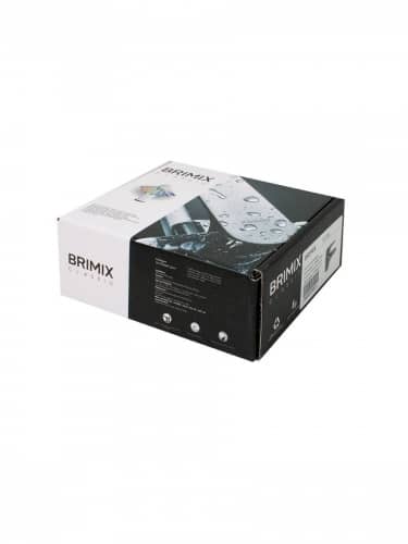 Купить Смеситель Brimix на раковину шаровый, ручка с белой мозаикой по низкой цене