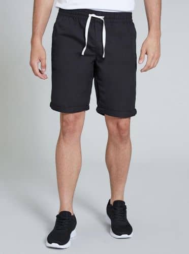 Купить Шорты-бермуды Piazza Italia чёрные по низкой цене