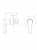 Купить Смеситель Agger Gorgeous A0240000 для душа хром по низкой цене