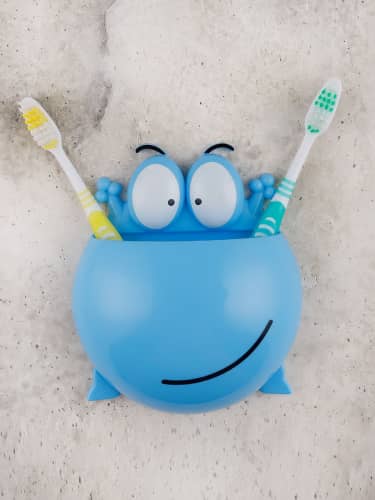 Купить Держатель Dom Бегемотик для зубных щеток на присосках по низкой цене