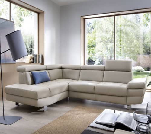 Купить Диван Gala Collezione Ancona угловой в коже по низкой цене