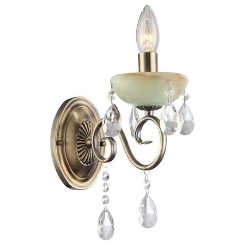 Купить Бра Arte lamp Onyx green A9592AP-1AB по низкой цене