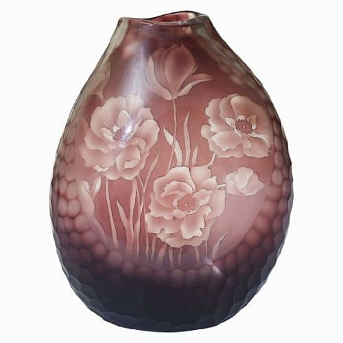 Купить Ваза Garda Decor стеклянная HJ4127-35-M63 по низкой цене