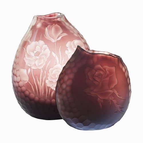 Купить Ваза Garda Decor стеклянная HJ4127-35-M63 по низкой цене