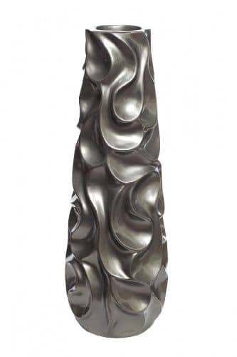 Купить Ваза Garda Decor ZSC839-24 19х19х61 цвет металлик по низкой цене