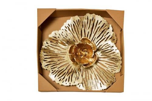 Купить Декор Garda Decor цветы настенный 37SM-0852-A 45,7х43,8х7,6 см по низкой цене