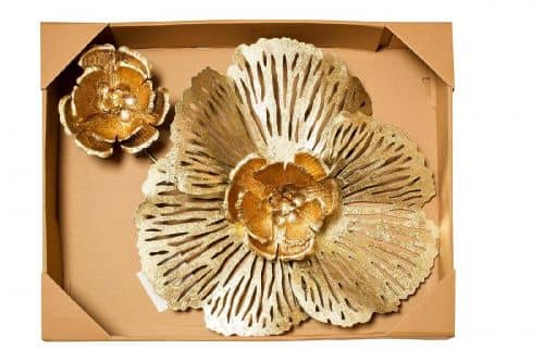 Купить Декор La Neige Цветы 37SM-0851-A настенный 45,7х57,2х6,4 см по низкой цене