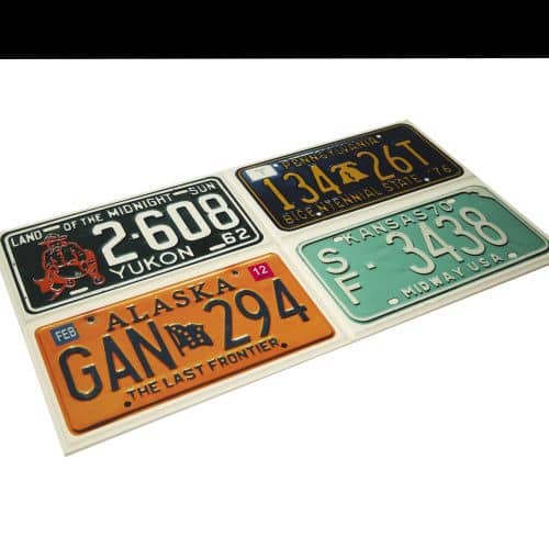 Купить Декор La Neige набор номеров на машины US-3 по низкой цене