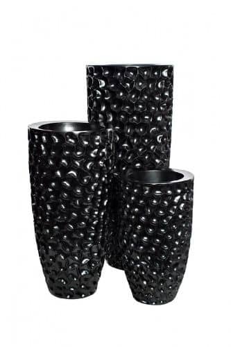 Купить Ваза Garda Decor ZS-C785BL-34 жемчужно-черное 36х36х86 см по низкой цене