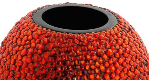 Купить Ваза MHLiving Radiance red small 000581 по низкой цене