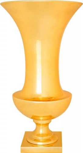 Купить Ваза MHLiving Silhouette gold big 006159 по низкой цене