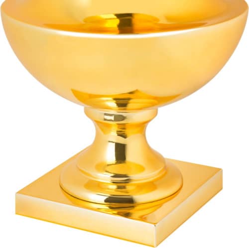 Купить Ваза MHLiving Silhouette gold big 006159 по низкой цене