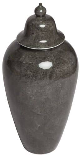 Купить Ваза MHLiving Anaconda grey vase middle 006258 по низкой цене