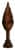 Купить Ваза MHLiving Colors brown big настольная 007990 по низкой цене
