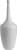 ваза mhliving galabash white tall 004753 Купить Ваза MHLiving Galabash white tall 004753 по низкой цене