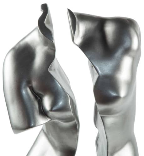 Купить Скульптура MHLiving She’s got it silver 000569 по низкой цене