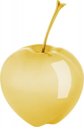 Купить Статуэтка MHLiving Cherry gold big 006170 по низкой цене